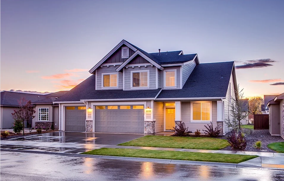 a house built by professional builders